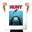 Hunt - Prints Posters RIPT Apparel 18x24 / White