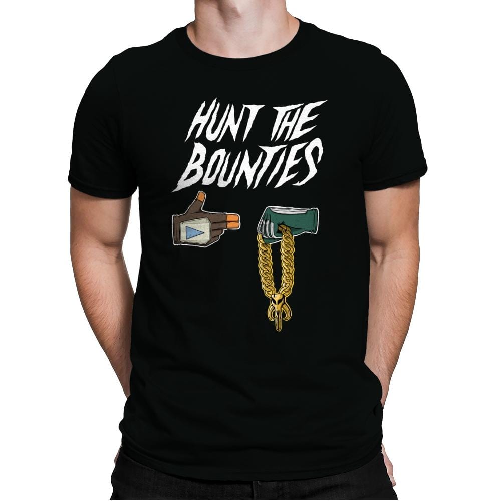Hunt the Bounties - Mens Premium T-Shirts RIPT Apparel Small / Black