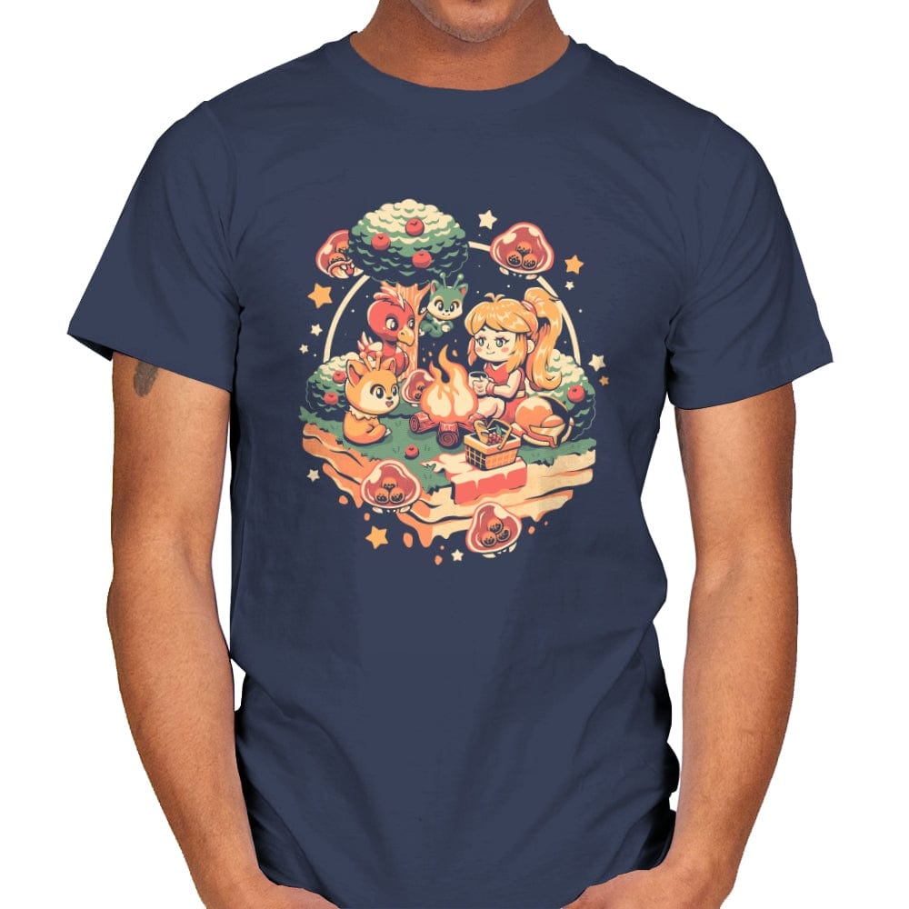 Hunter Camp - Mens T-Shirts RIPT Apparel Small / Navy