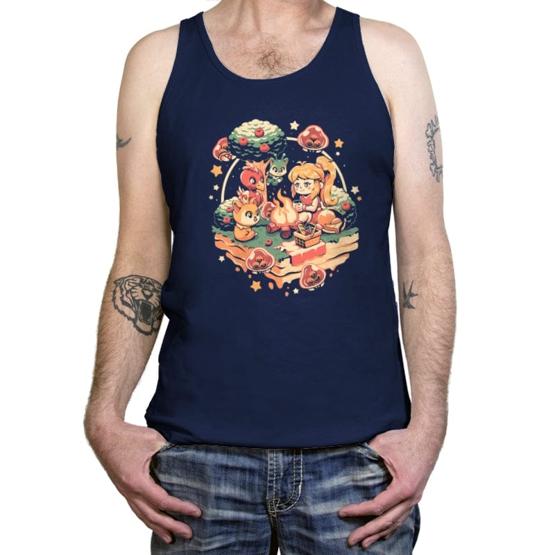 Hunter Camp - Tanktop Tanktop RIPT Apparel X-Small / Navy