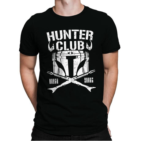 Hunter Club - Mens Premium T-Shirts RIPT Apparel Small / Black
