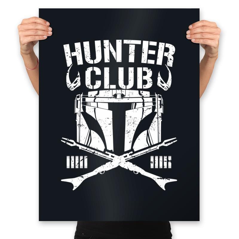 Hunter Club - Prints Posters RIPT Apparel 18x24 / Black