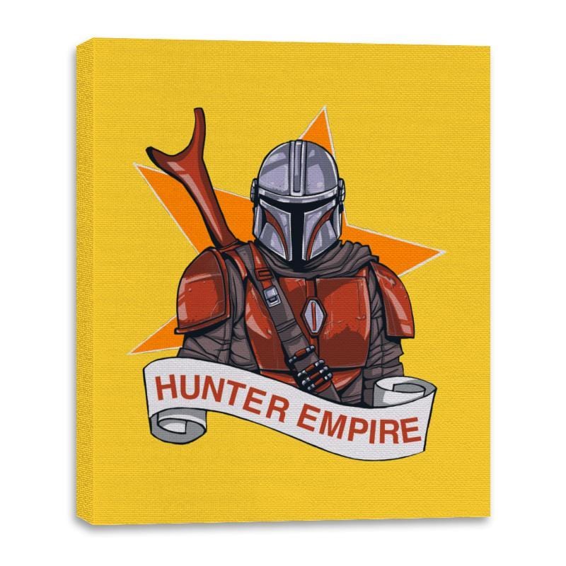 Hunter Empire - Canvas Wraps Canvas Wraps RIPT Apparel 16x20 / ffc700