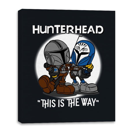 Hunter Head - Canvas Wraps Canvas Wraps RIPT Apparel 16x20 / Black
