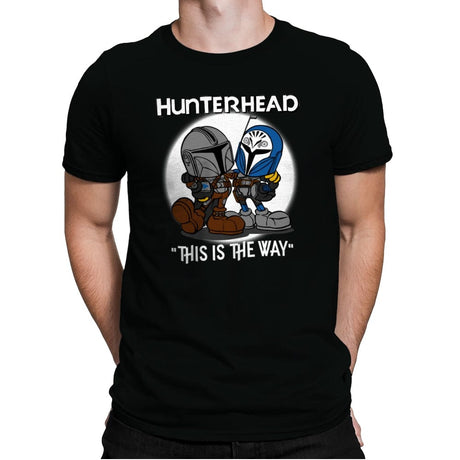Hunter Head - Mens Premium T-Shirts RIPT Apparel Small / Black