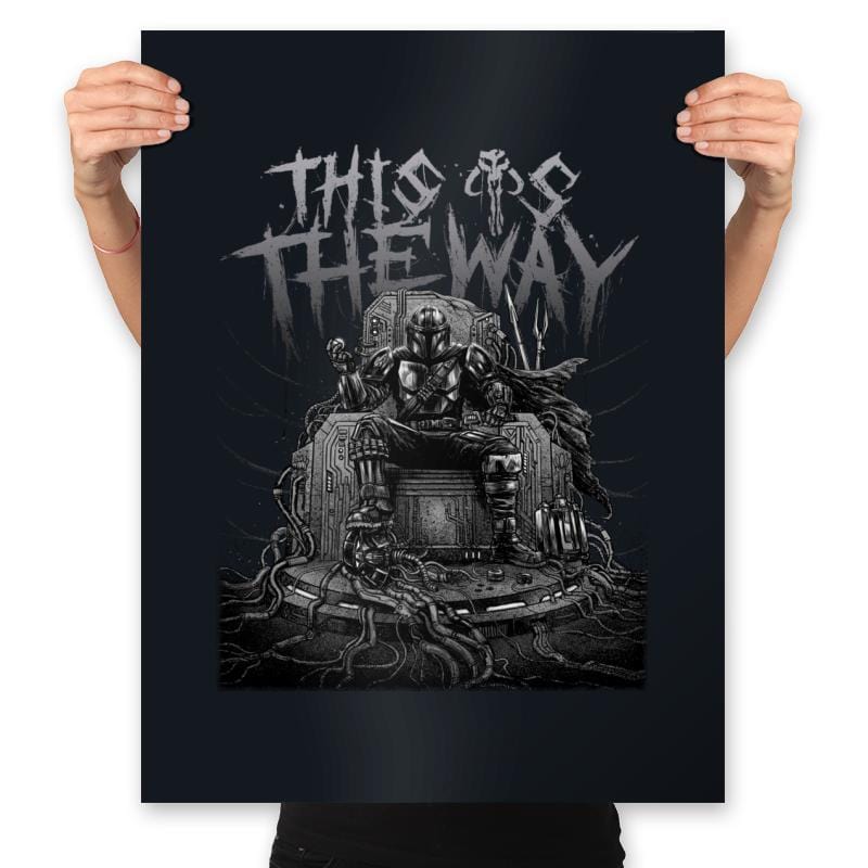 Hunter's Throne - Prints Posters RIPT Apparel 18x24 / Black