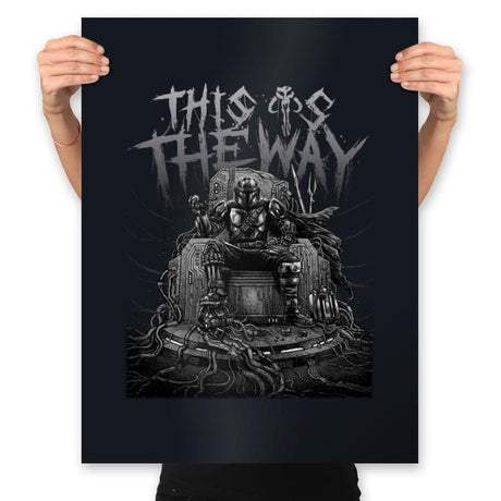 Hunter's Throne - Prints Posters RIPT Apparel 18x24 / Black