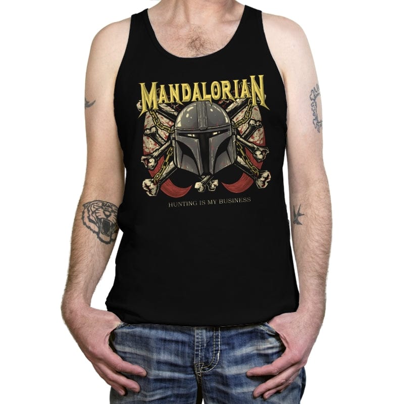 Hunting is my Business - Tanktop Tanktop RIPT Apparel X-Small / Black