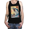 Hunting the Shark in Japan - Tanktop Tanktop RIPT Apparel X-Small / Black