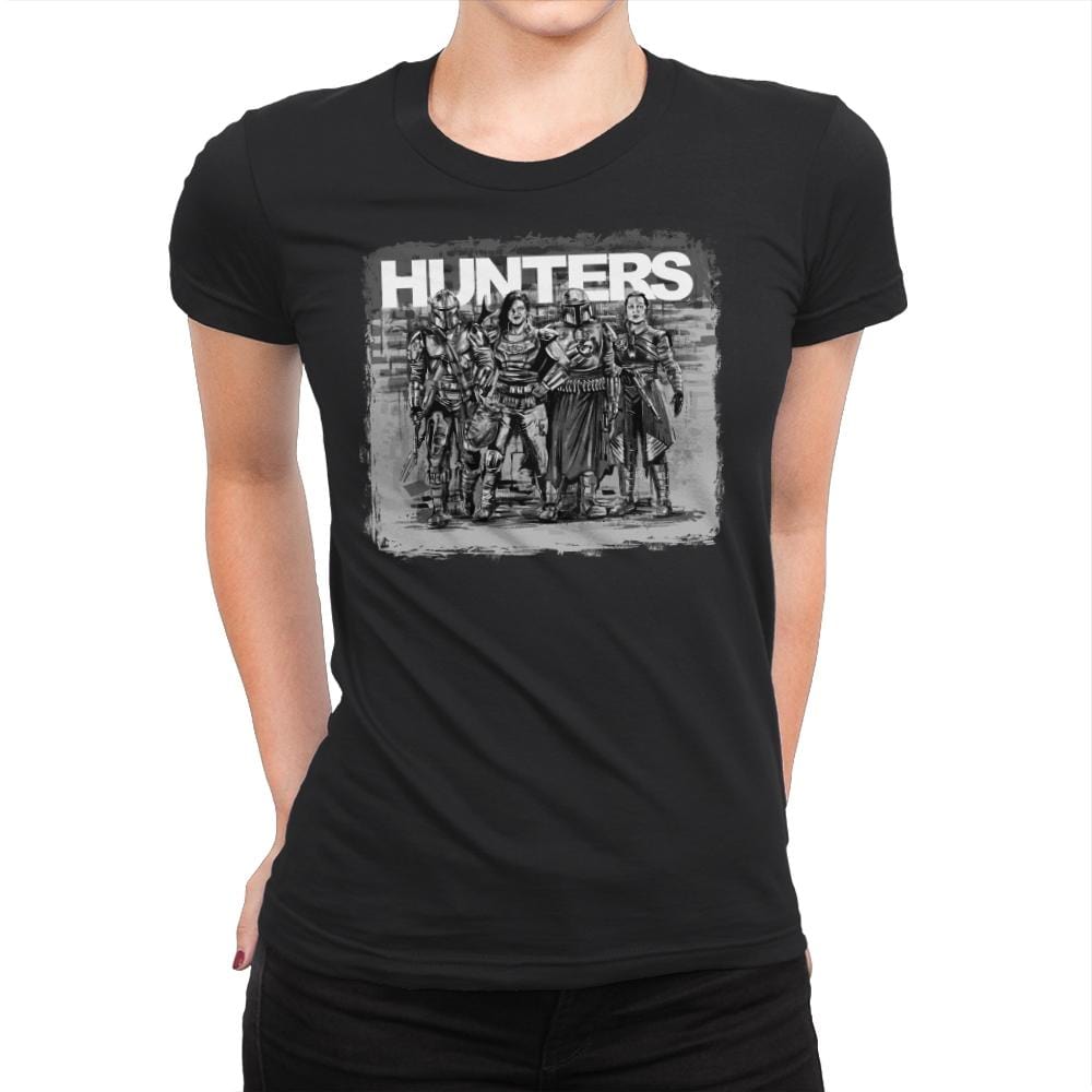 Huntones - Womens Premium T-Shirts RIPT Apparel Small / Black
