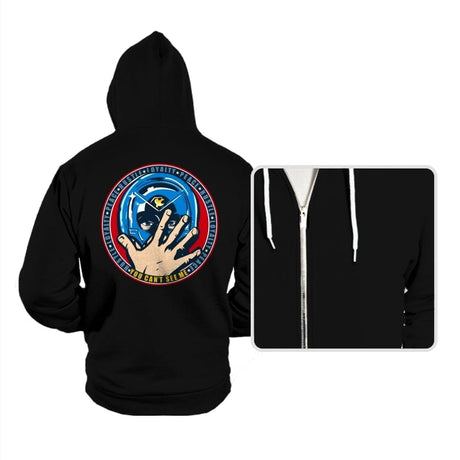 Hustle. Loyalty. PEACE! - Hoodies Hoodies RIPT Apparel Small / Black