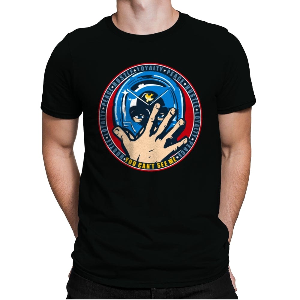Hustle. Loyalty. PEACE! - Mens Premium T-Shirts RIPT Apparel Small / Black