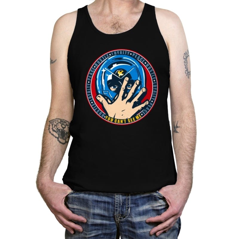 Hustle. Loyalty. PEACE! - Tanktop Tanktop RIPT Apparel X-Small / Black