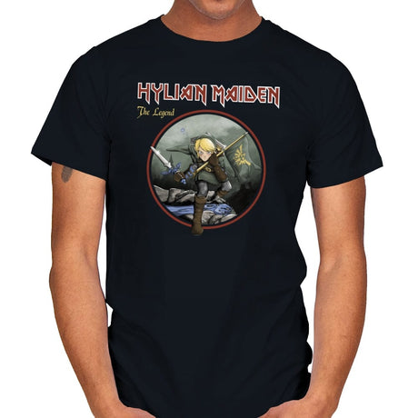 Hylian Maiden - Mens T-Shirts RIPT Apparel Small / Black