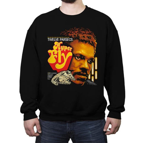 Hyper Fly - Crew Neck Sweatshirt Crew Neck Sweatshirt RIPT Apparel