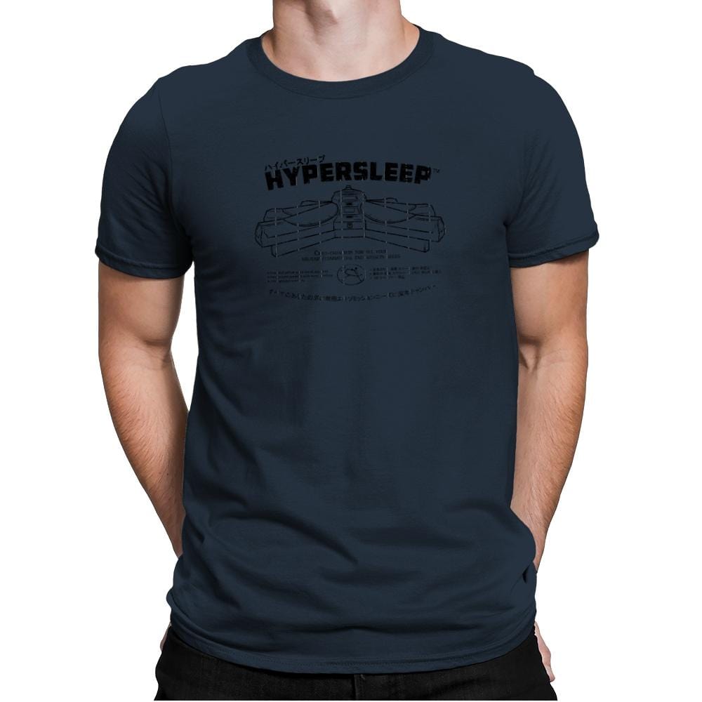 Hypersleep - Extraterrestrial Tees - Mens Premium T-Shirts RIPT Apparel Small / Indigo