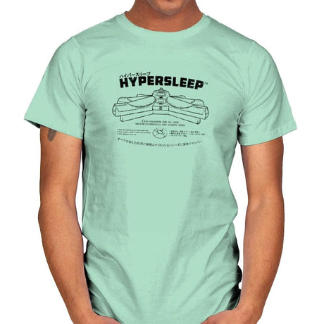 Hypersleep - Extraterrestrial Tees - Mens T-Shirts RIPT Apparel Small / Mint Green
