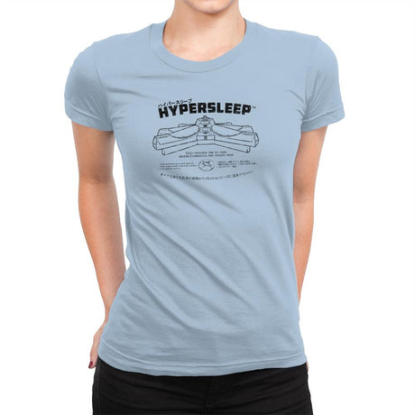 Hypersleep - Extraterrestrial Tees - Womens Premium T-Shirts RIPT Apparel Small / Cancun