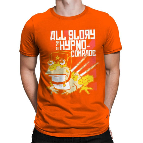 Hypno Comrade Exclusive - Mens Premium T-Shirts RIPT Apparel Small / Classic Orange