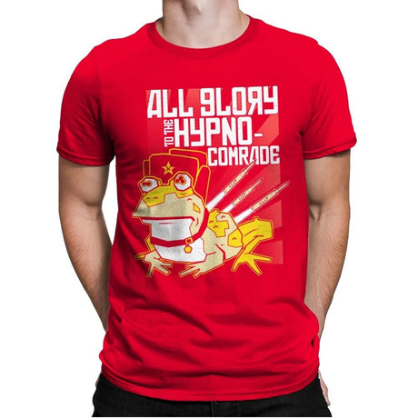 Hypno Comrade Exclusive - Mens Premium T-Shirts RIPT Apparel Small / Red