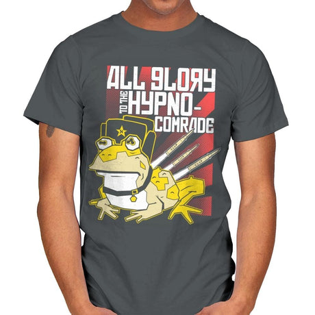 Hypno Comrade Exclusive - Mens T-Shirts RIPT Apparel Small / Charcoal