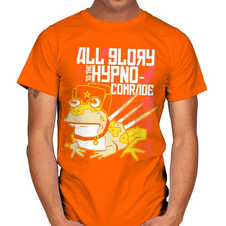 Hypno Comrade Exclusive - Mens T-Shirts RIPT Apparel Small / Orange