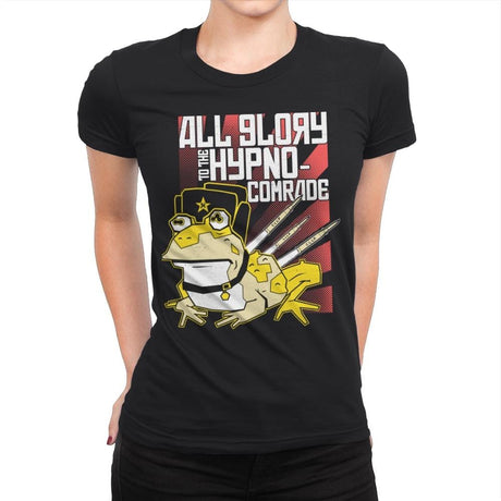 Hypno Comrade Exclusive - Womens Premium T-Shirts RIPT Apparel Small / Black