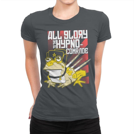 Hypno Comrade Exclusive - Womens Premium T-Shirts RIPT Apparel Small / Heavy Metal