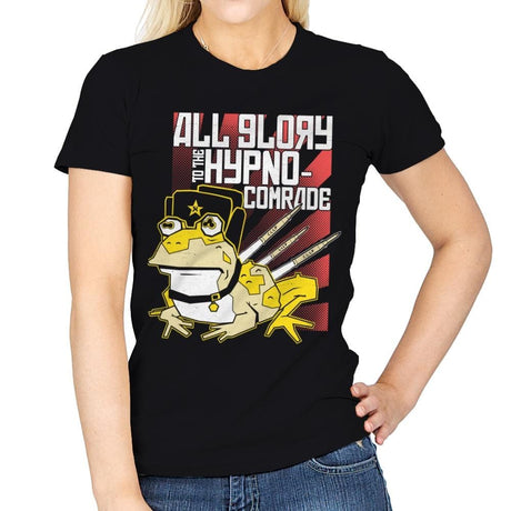 Hypno Comrade Exclusive - Womens T-Shirts RIPT Apparel Small / Black