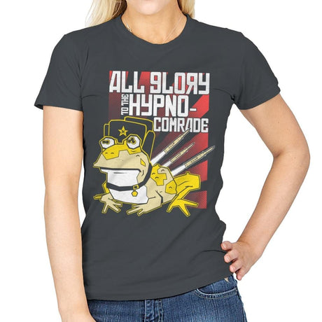Hypno Comrade Exclusive - Womens T-Shirts RIPT Apparel Small / Charcoal