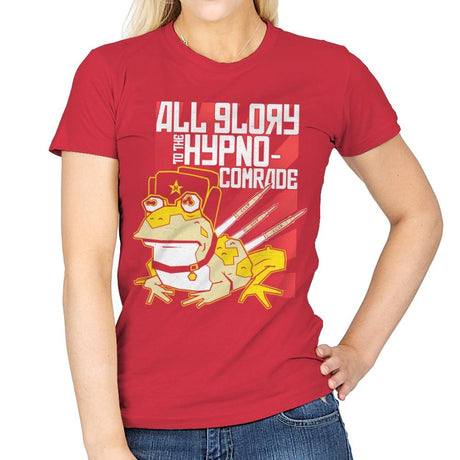 Hypno Comrade Exclusive - Womens T-Shirts RIPT Apparel Small / Red