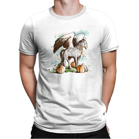 Hyppogriff - Mens Premium T-Shirts RIPT Apparel Small / White
