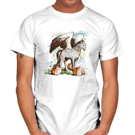 Hyppogriff - Mens T-Shirts RIPT Apparel Small / White