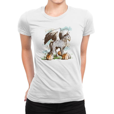 Hyppogriff - Womens Premium T-Shirts RIPT Apparel Small / White