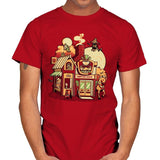Hyrule Coffee Shop - Mens T-Shirts RIPT Apparel Small / Red