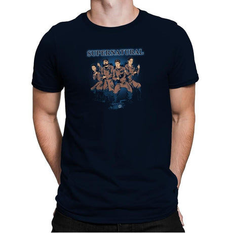 I Ain't Afraid of No Demons Exclusive - Mens Premium T-Shirts RIPT Apparel Small / Midnight Navy