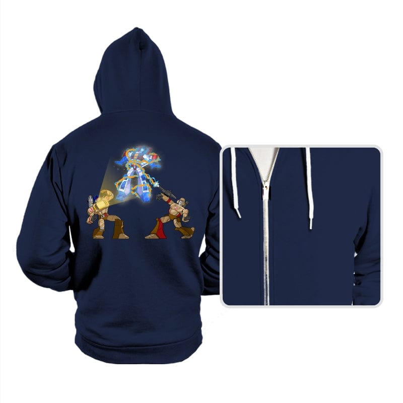 I Ain't Afraid of No Starscream! - Hoodies Hoodies RIPT Apparel Small / Navy