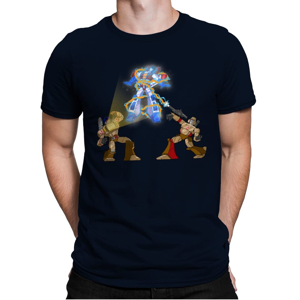 I Ain't Afraid of No Starscream! - Mens Premium T-Shirts RIPT Apparel Small / Midnight Navy