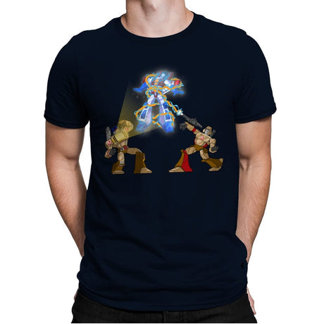 I Ain't Afraid of No Starscream! - Mens Premium T-Shirts RIPT Apparel Small / Midnight Navy