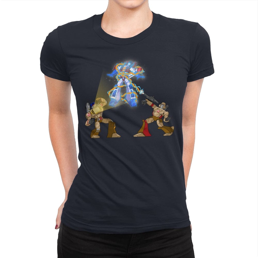 I Ain't Afraid of No Starscream! - Womens Premium T-Shirts RIPT Apparel Small / Midnight Navy