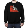 I am a Love Machine - Crew Neck Sweatshirt Crew Neck Sweatshirt RIPT Apparel Small / Black