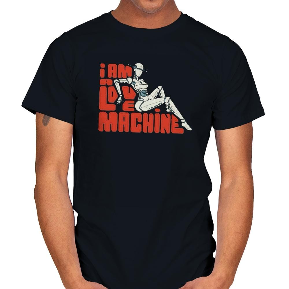 I am a Love Machine - Mens T-Shirts RIPT Apparel Small / Black