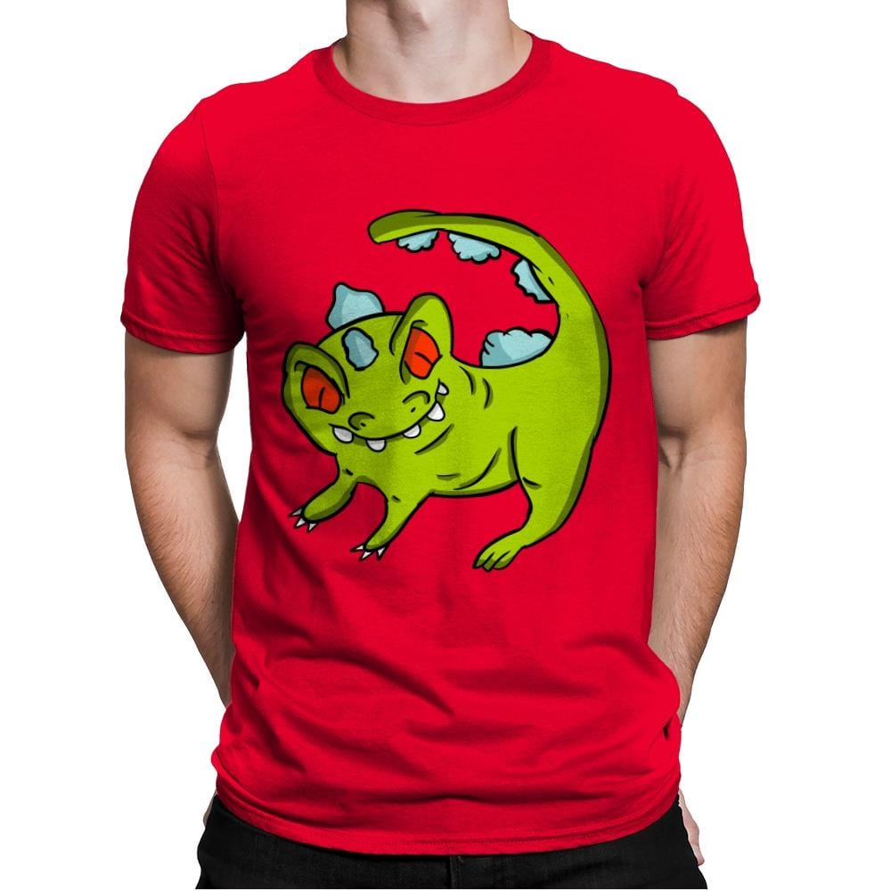 I Am Dinosaur - Mens Premium T-Shirts RIPT Apparel Small / Red