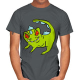 I Am Dinosaur - Mens T-Shirts RIPT Apparel Small / Charcoal