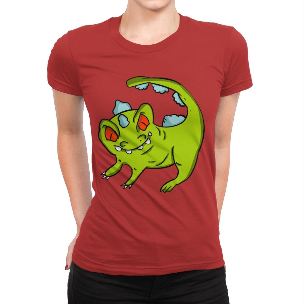 I Am Dinosaur - Womens Premium T-Shirts RIPT Apparel Small / Red