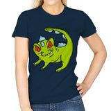 I Am Dinosaur - Womens T-Shirts RIPT Apparel Small / Navy