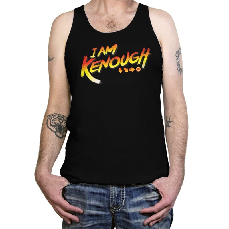 I Am Kenough - Tanktop Tanktop RIPT Apparel X-Small / Black