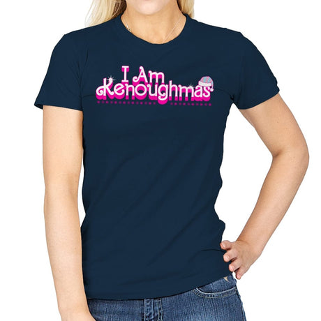 I Am Kenoughmas - Womens T-Shirts RIPT Apparel Small / Navy