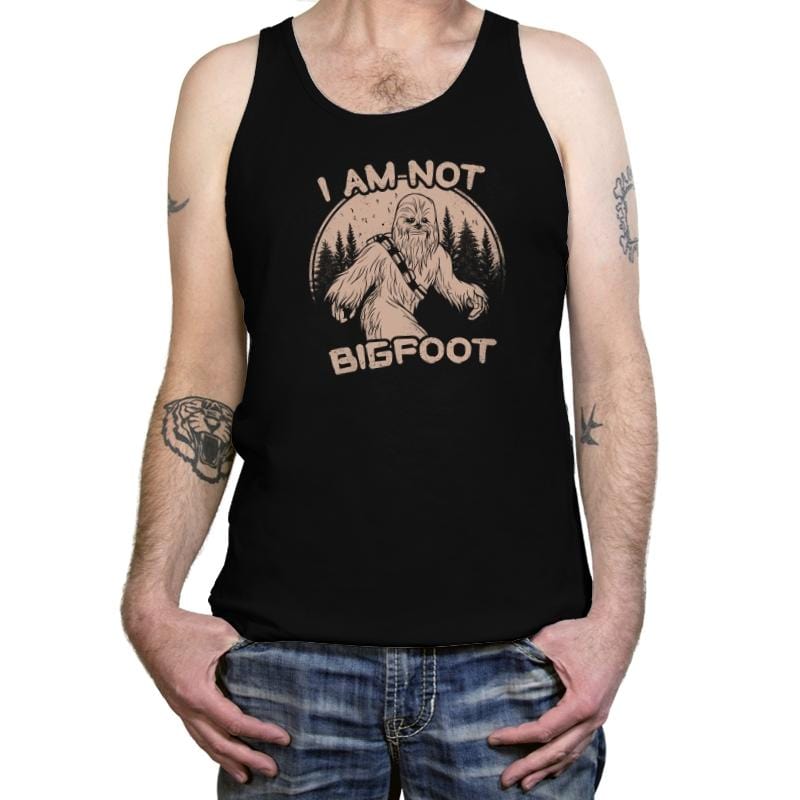 I Am Not Big Foot - Tanktop Tanktop RIPT Apparel X-Small / Black