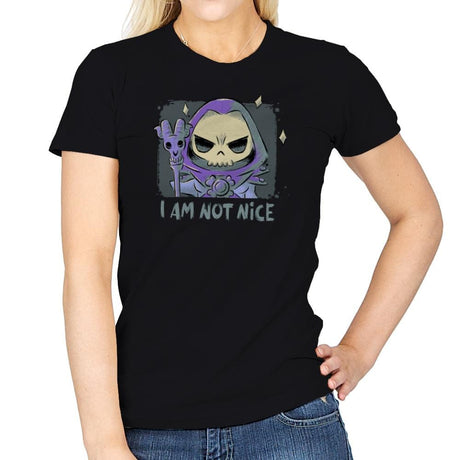 I Am Not Nice - Womens T-Shirts RIPT Apparel Small / Black